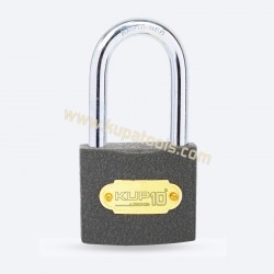 KUP10 UZUN KANCA ASMA KİLİT GRİ (38mm)