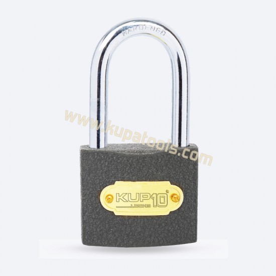KUP10 UZUN KANCA ASMA KİLİT GRİ (38mm)