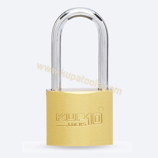 KUP10 UZUN KANCA ASMA KİLİT SARI (38mm)